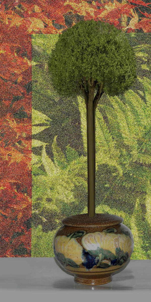 Creation of Adorning the Topiary: Step 8